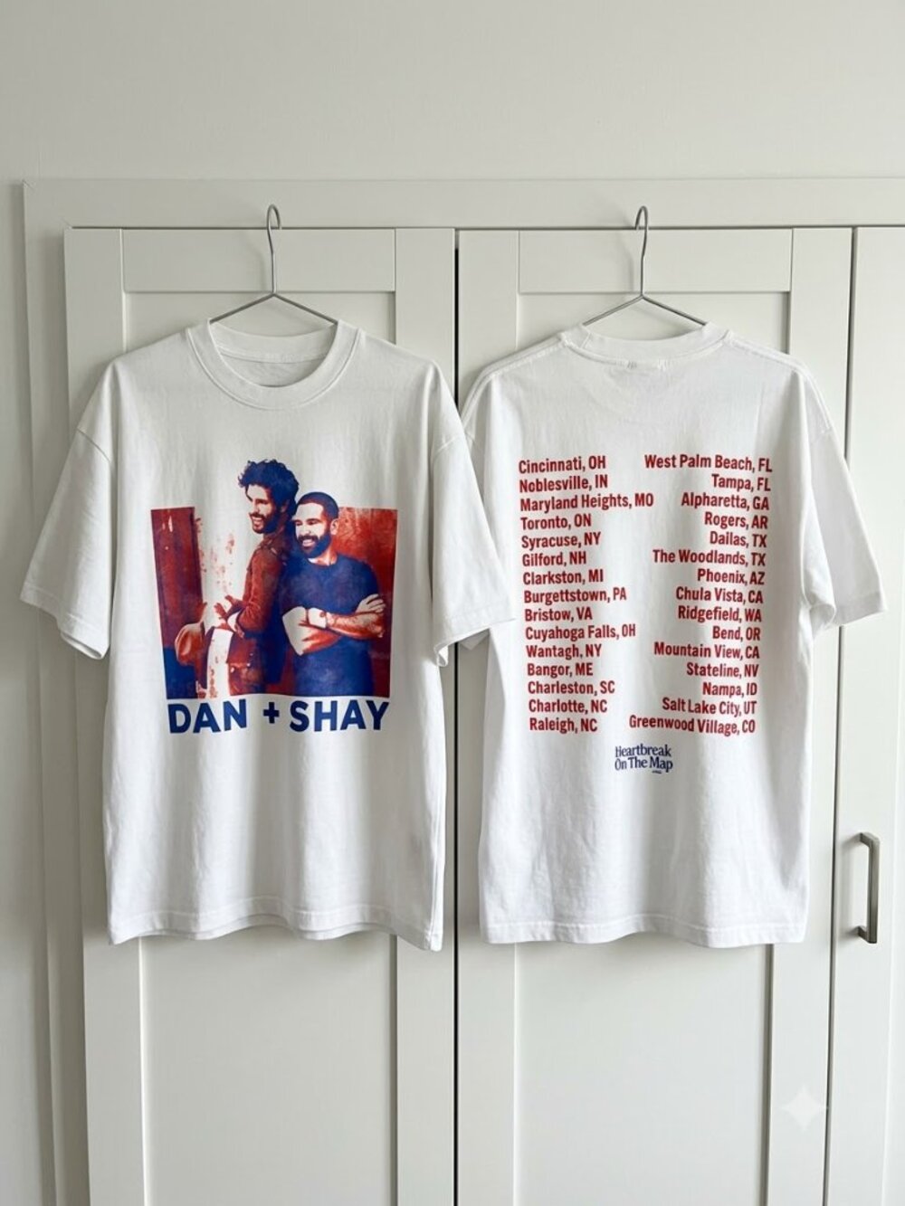 Dan + Shay Heartbreak Summer Tour T-Shirt